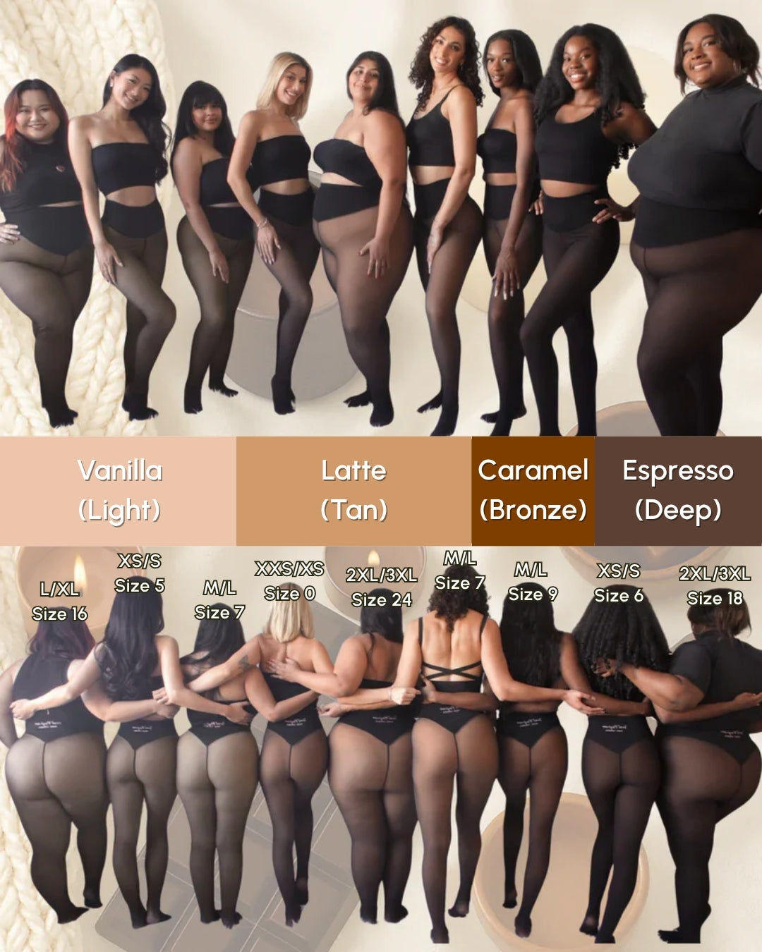 Snatched One-Seam Sheer Fleece Leggings